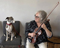 Laura Duncan teaches violin, viola and cello